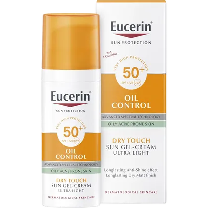 Eucerin Sun Oil Control Gel-Cream Dry Touch SPF50+ 50ml