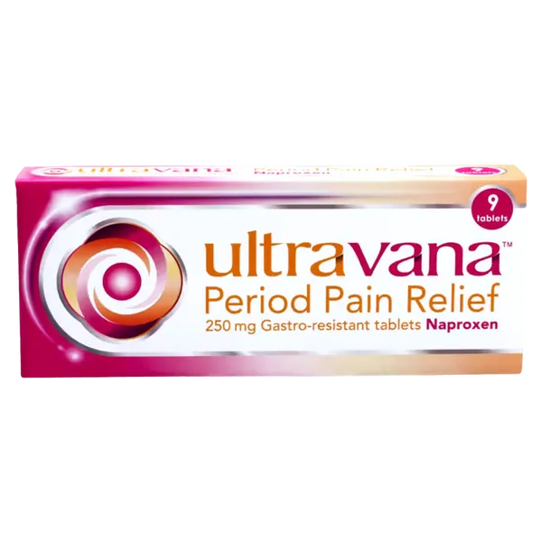 Ultravana Period Pain Relief Tablets Pack of 9