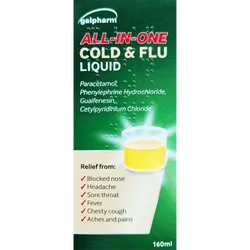 Cold & Flu All-in-One Liquid 160ml