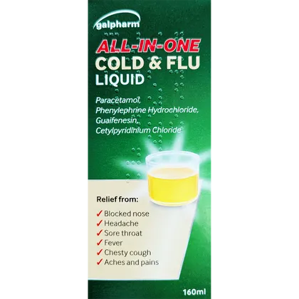 Cold & Flu All-in-One Liquid 160ml