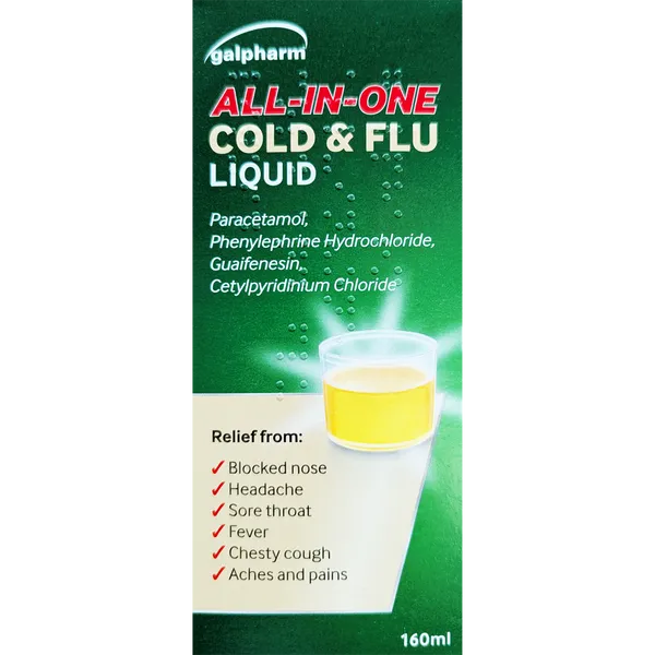 Cold & Flu All-in-One Liquid 160ml