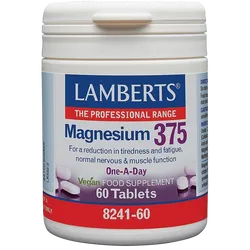 Lamberts Magnesium 375 Tablets Pack of 60