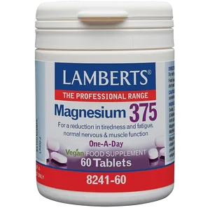 Lamberts Magnesium 375 Tablets Pack of 60
