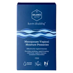 Balance Activ HerVitality Menopause Vaginal Moisture Pessaries Pack of 10