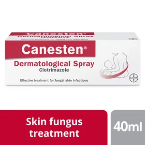 Canesten 1% Clotrimazole Dermatological Spray 40ml