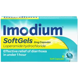 Imodium SoftGels Capsules Pack of 6