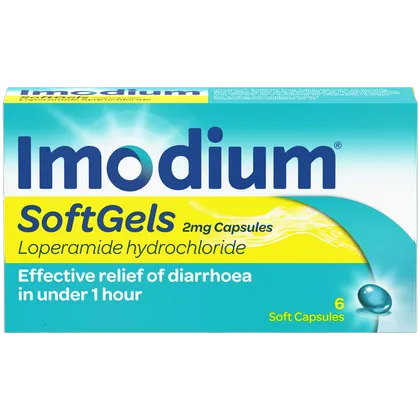 Imodium SoftGels Capsules Pack of 6