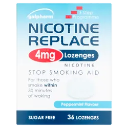 Nicotine Replace 4mg Lozenges Peppermint Pack of 36