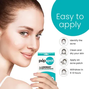 Popspot Super Invisible Pimple Patches Pack of 48