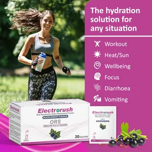 Electrorush Rehydration Sachets Blackcurrant Pack of 20