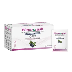 Electrorush Rehydration Sachets Blackcurrant Pack of 20