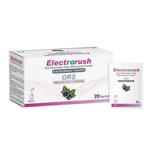 Electrorush Rehydration Sachets Blackcurrant Pack of 20