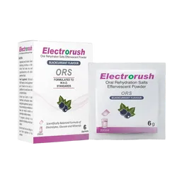 Electrorush Rehydration Sachets Blackcurrant Pack of 6