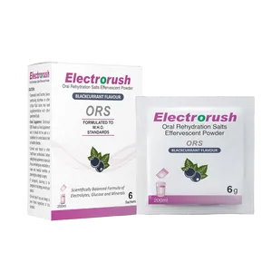 Electrorush Rehydration Sachets Blackcurrant Pack of 6