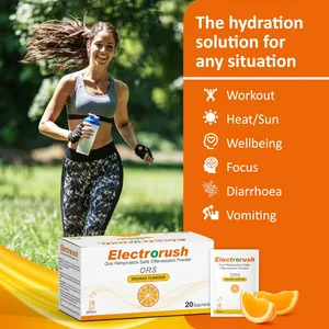 Electrorush Rehydration Sachets Orange Pack of 20