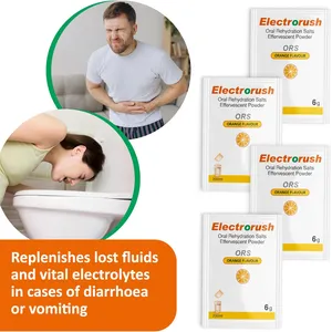 Electrorush Rehydration Sachets Orange Pack of 6