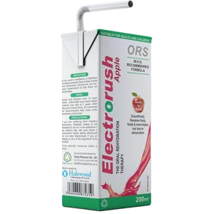 Electrorush Ready to Drink Rehydration Solution Apple 200ml