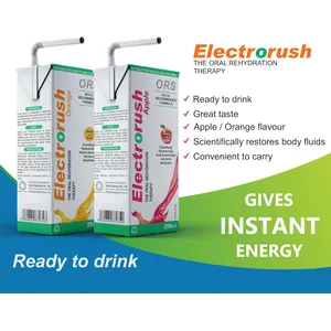 Electrorush Ready to Drink Rehydration Solution Orange 200ml