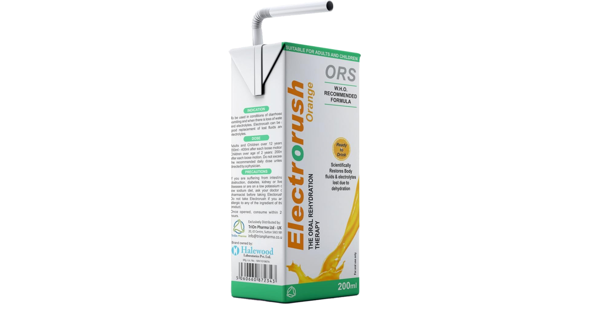 Electrorush Orange: Rapid Rehydration Drink 200ml