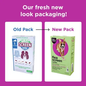 Pet Shield Flea Screen Combo Spot-On Flea & Tick Treatment for Medium Dogs 10 - 20 kg Pack of 1