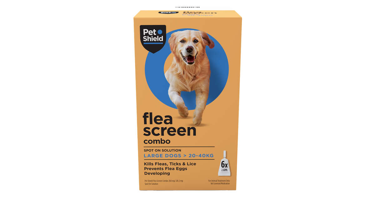 Flea Screen Combo Spot-On Large Dogs 6 Pack | Weldricks