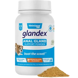 Glandex Vegan Anal Gland Support Powder for Dogs & Cats 70g