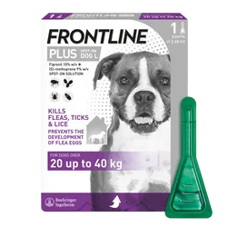 Frontline Plus Spot On Large Dog Pipettes Pack of 1