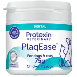 Protexin PlaqEase Dental Powder for Dogs & Cats 75g