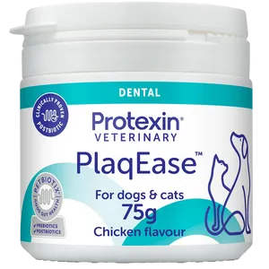 Protexin PlaqEase Dental Powder for Dogs & Cats 75g
