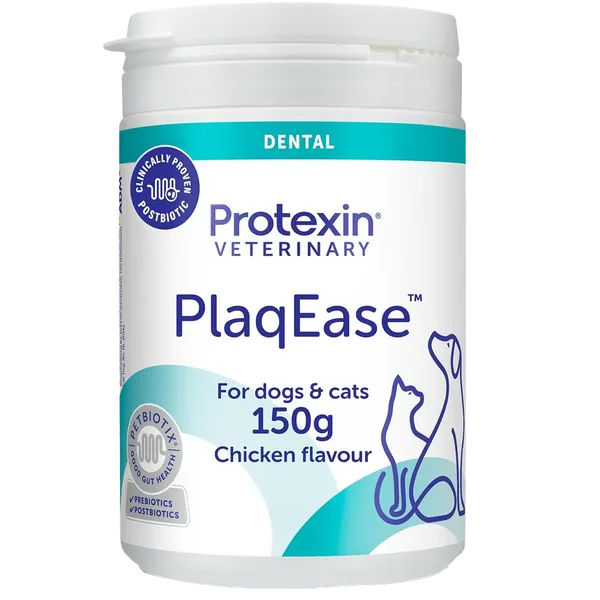 Protexin PlaqEase Dental Powder for Dogs & Cats 150g
