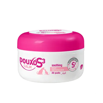 Douxo S3 Calm Pads for Dogs & Cats Pack of 30