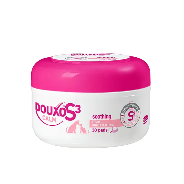 Douxo S3 Calm Pads for Dogs & Cats Pack of 30
