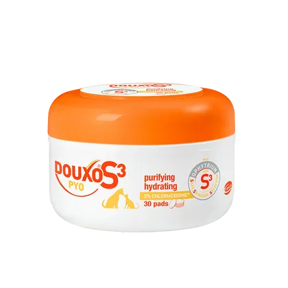 Douxo S3 Pyo Pads for Dogs & Cats Pack of 30