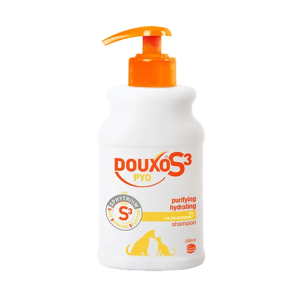 Douxo S3 Pyo Shampoo for Dogs & Cats 200ml