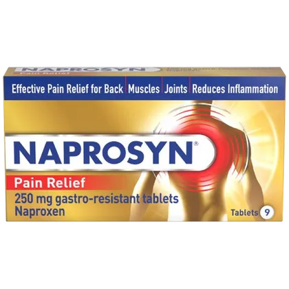 Naprosyn Pain Relief Tablets Pack of 9