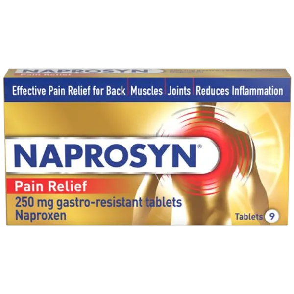 Naprosyn Pain Relief Tablets Pack of 9