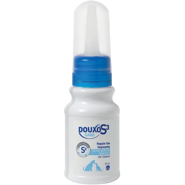 Douxo S3 Care Ear Cleaner for Dogs & Cats 60ml