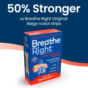 Breathe Right Nasal Strips Extra Strength Pack of 26