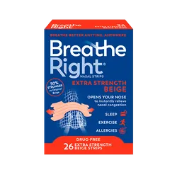 Breathe Right Nasal Strips Extra Strength Pack of 26