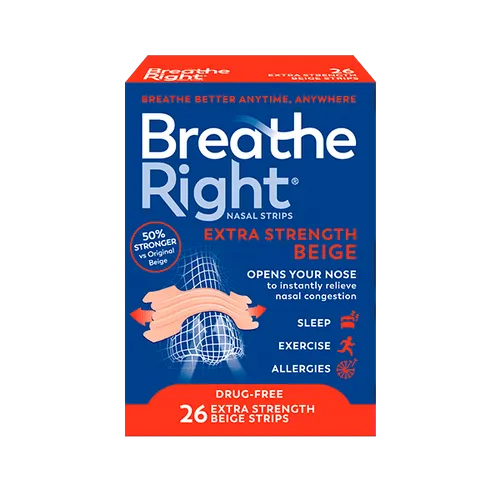Breathe Right Nasal Strips Extra Strength Pack of 26