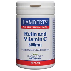 Lamberts Rutin & Vitamin C 500mg Tablets Pack of 90