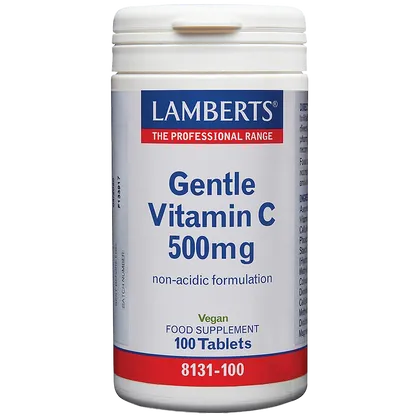 Lamberts Gentle Vitamin C 500mg Tablets Pack of 100