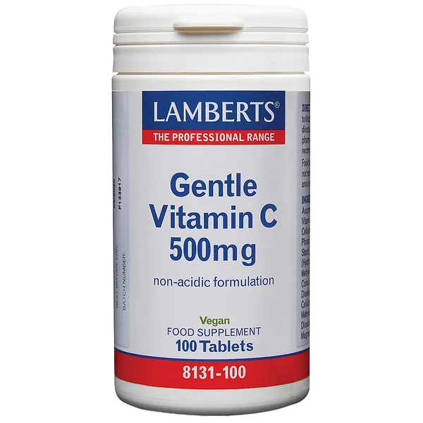 Lamberts Gentle Vitamin C 500mg Tablets Pack of 100