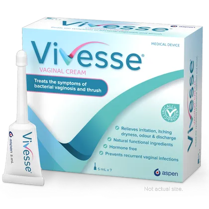 Vivesse Vaginal Cream 5ml Pack of 7