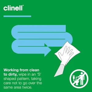 Clinell Universal Thick Wipes Pack of 100