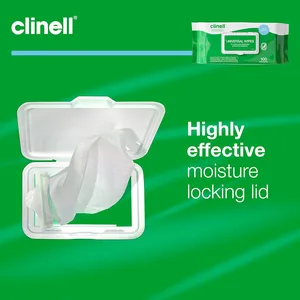 Clinell Universal Thick Wipes Pack of 100