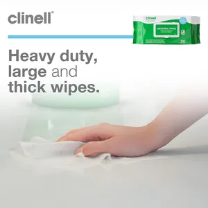 Clinell Universal Thick Wipes Pack of 100