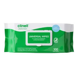 Clinell Universal Thick Wipes Pack of 100