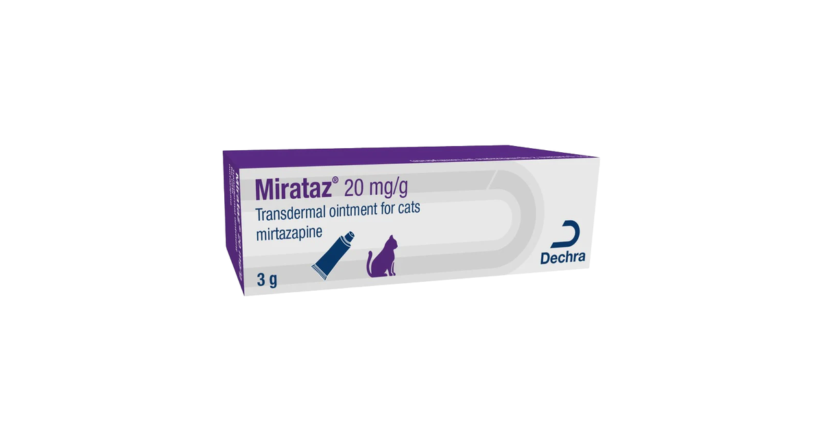 Buy Mirataz Transdermal Ointment 3g | Cat Weight Gain | UK Pharmacy