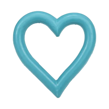 Little Petface Rubber Heart Dog Toy